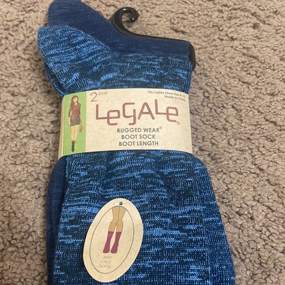GOING TO GOODWILL TOMORROW! NWT! LeGale  socks - Picture 2 of 4